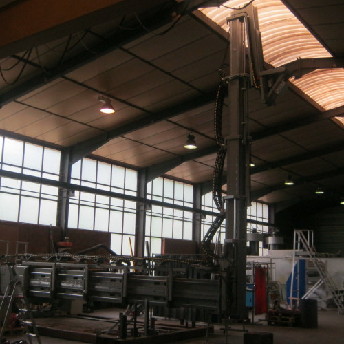 porteur de démantèlement 6 axes